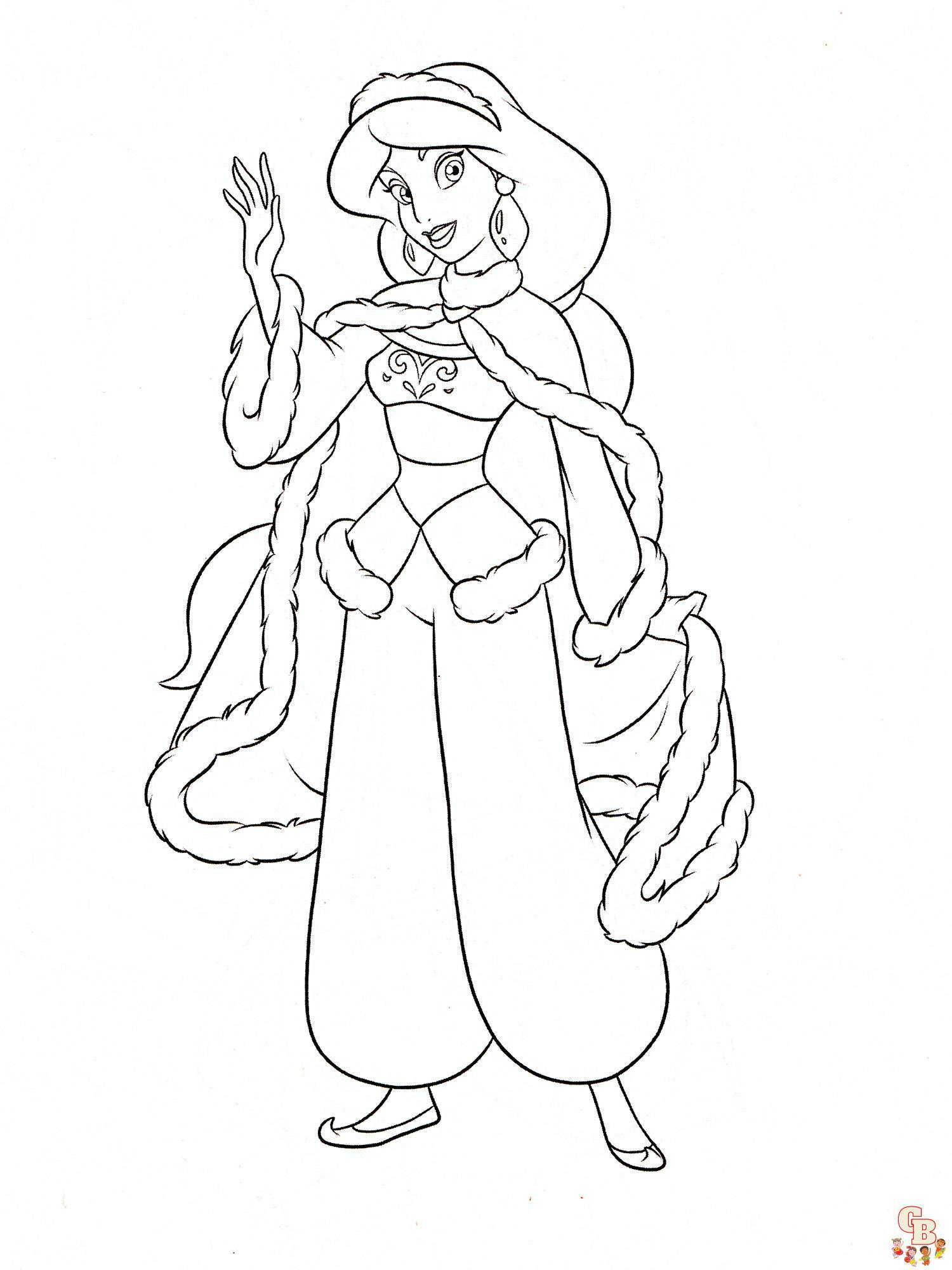 36 Disney Princess Coloring Pages (Free PDF Printables), 44% OFF